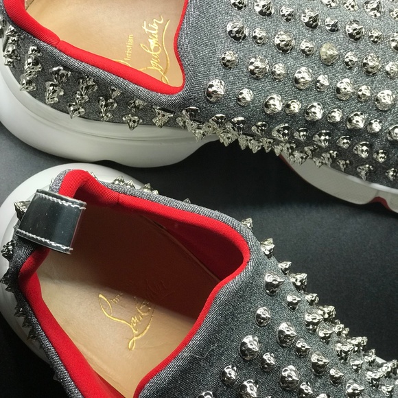 CHRISTIAN LOUBOUTIN Limited Edition Spike-Sock Unisex Flat - Picture 2 of 7